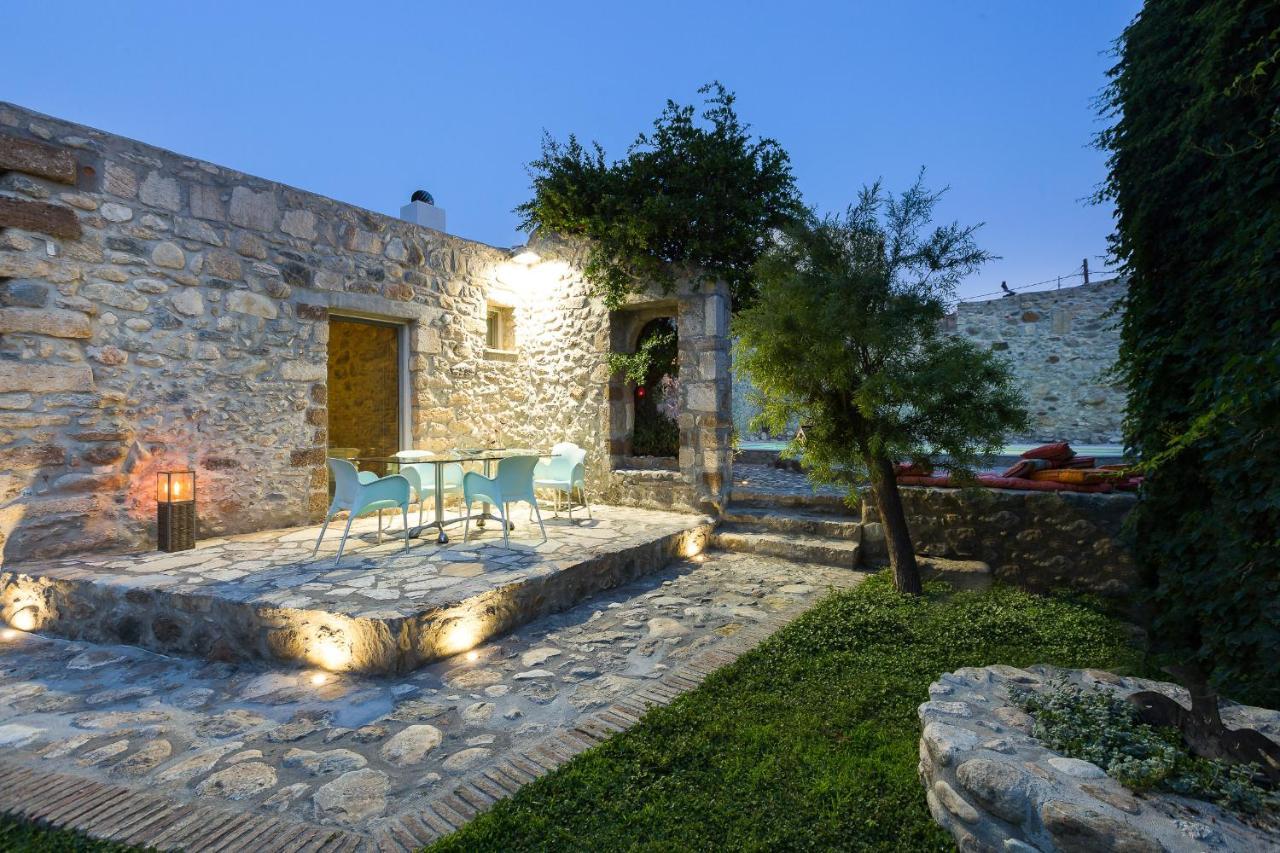 Muazzo Creta Stone House, Nature Escape With Pool, By Thinkvilla Pigí Dış mekan fotoğraf