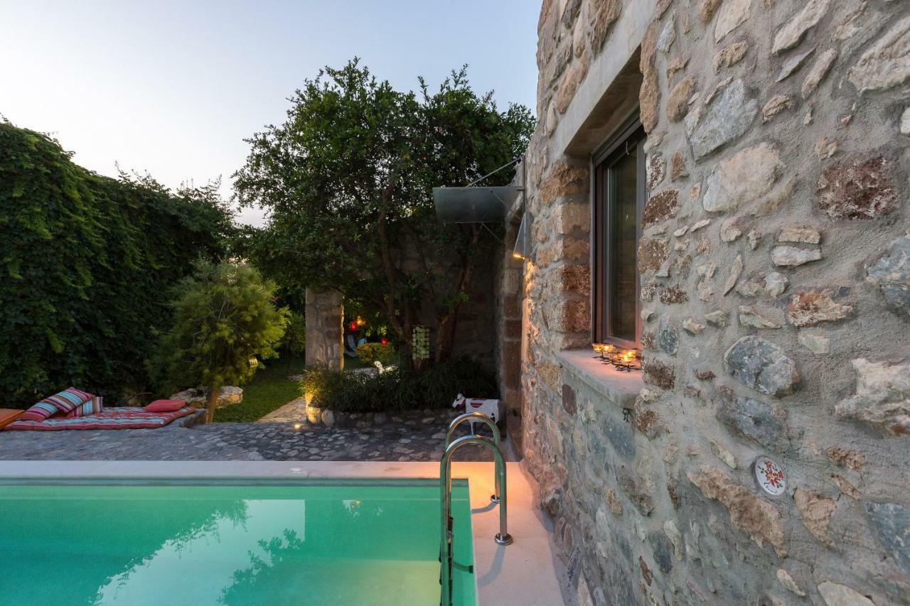 Muazzo Creta Stone House, Nature Escape With Pool, By Thinkvilla Pigí Dış mekan fotoğraf
