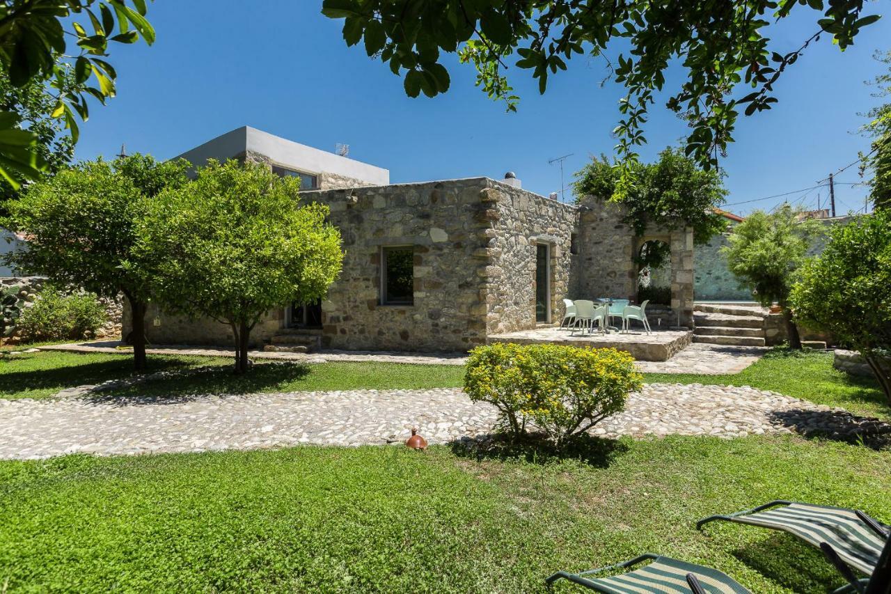 Muazzo Creta Stone House, Nature Escape With Pool, By Thinkvilla Pigí Dış mekan fotoğraf