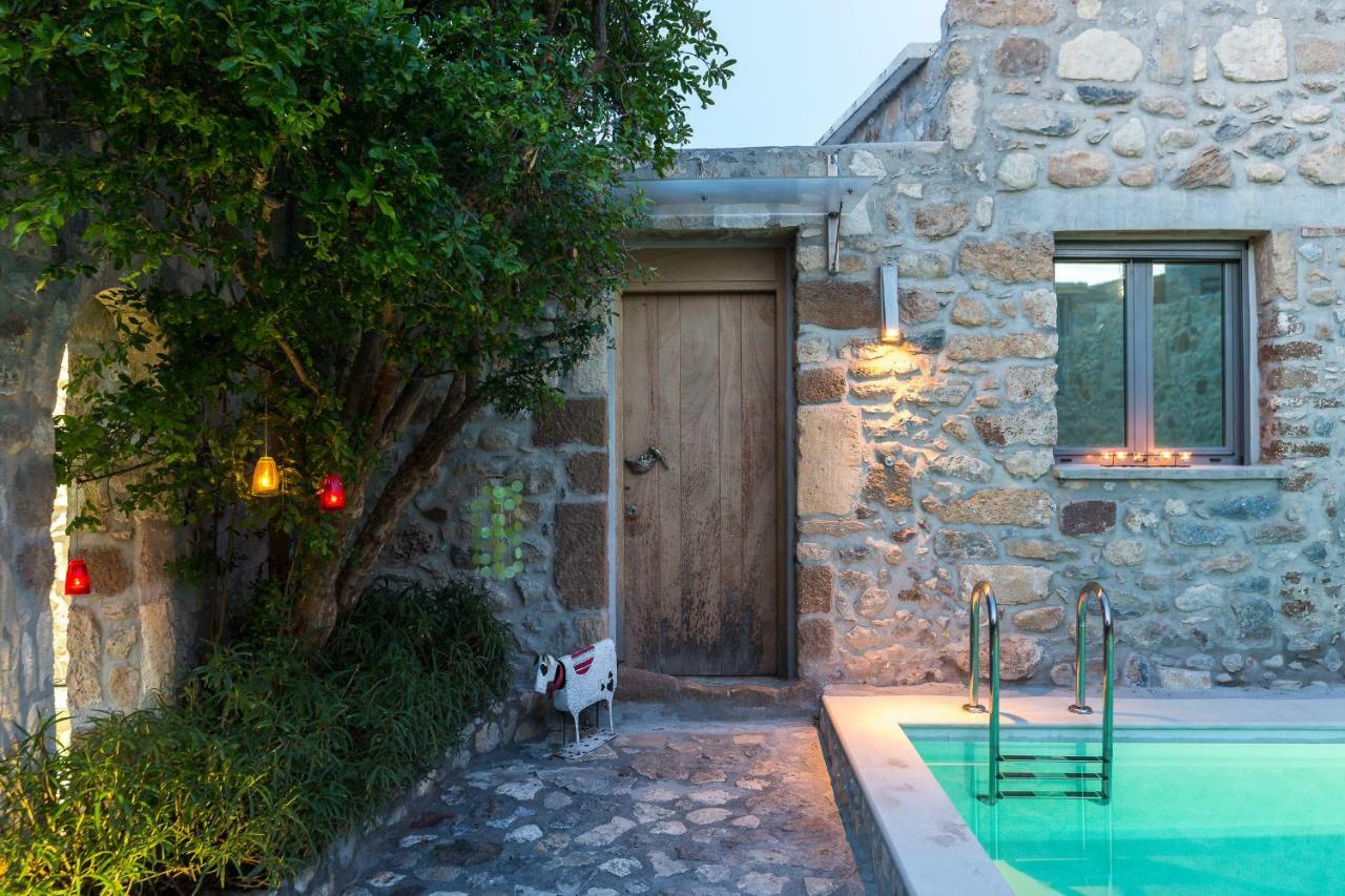 Muazzo Creta Stone House, Nature Escape With Pool, By Thinkvilla Pigí Dış mekan fotoğraf
