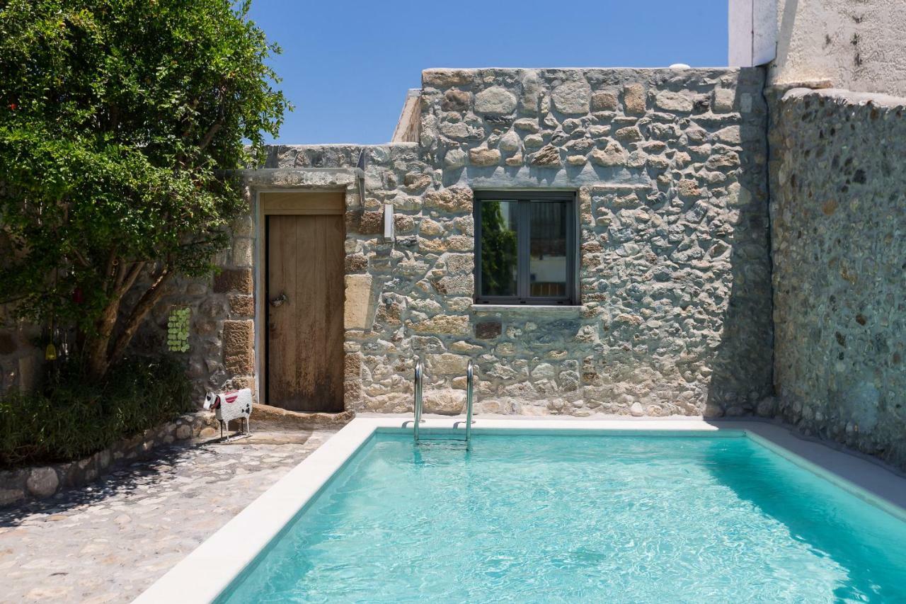 Muazzo Creta Stone House, Nature Escape With Pool, By Thinkvilla Pigí Dış mekan fotoğraf