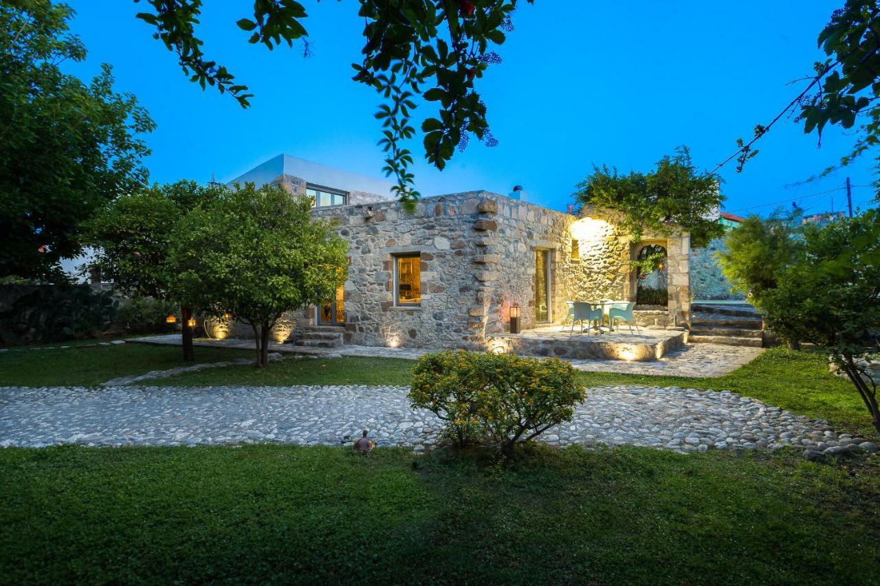 Muazzo Creta Stone House, Nature Escape With Pool, By Thinkvilla Pigí Dış mekan fotoğraf
