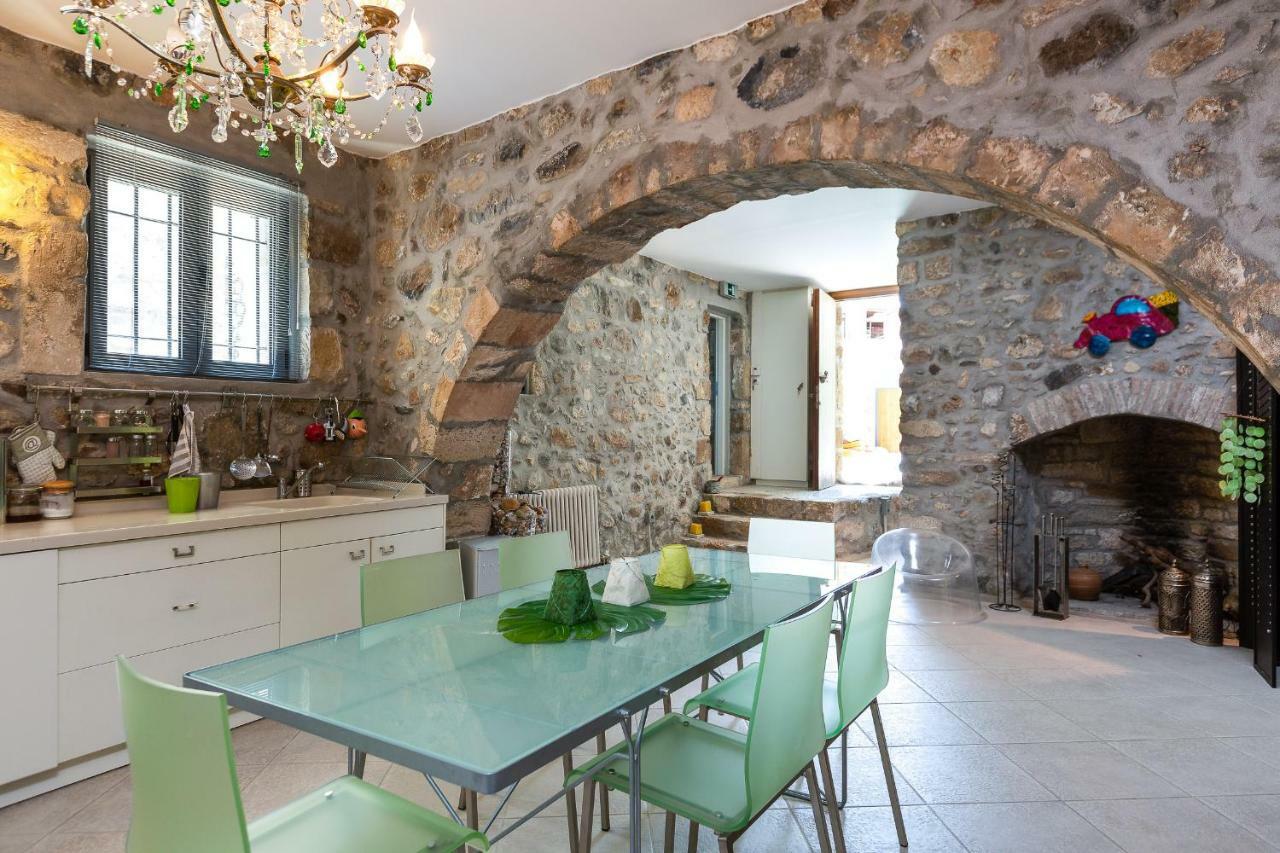 Muazzo Creta Stone House, Nature Escape With Pool, By Thinkvilla Pigí Dış mekan fotoğraf