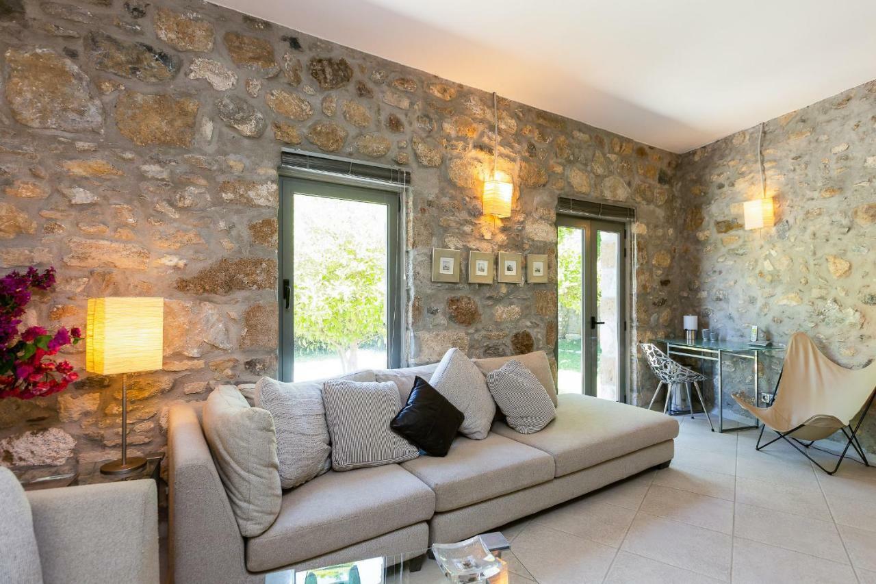 Muazzo Creta Stone House, Nature Escape With Pool, By Thinkvilla Pigí Dış mekan fotoğraf