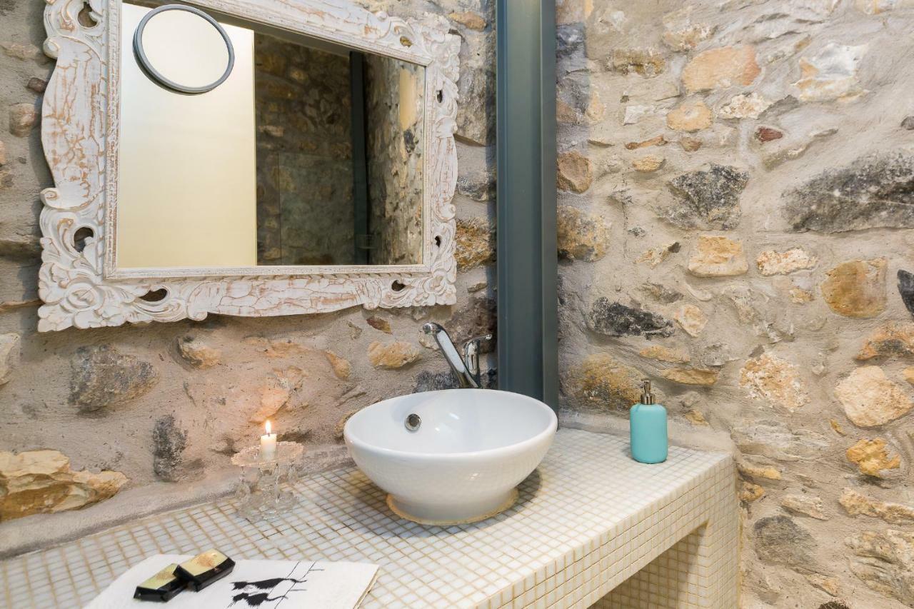 Muazzo Creta Stone House, Nature Escape With Pool, By Thinkvilla Pigí Dış mekan fotoğraf